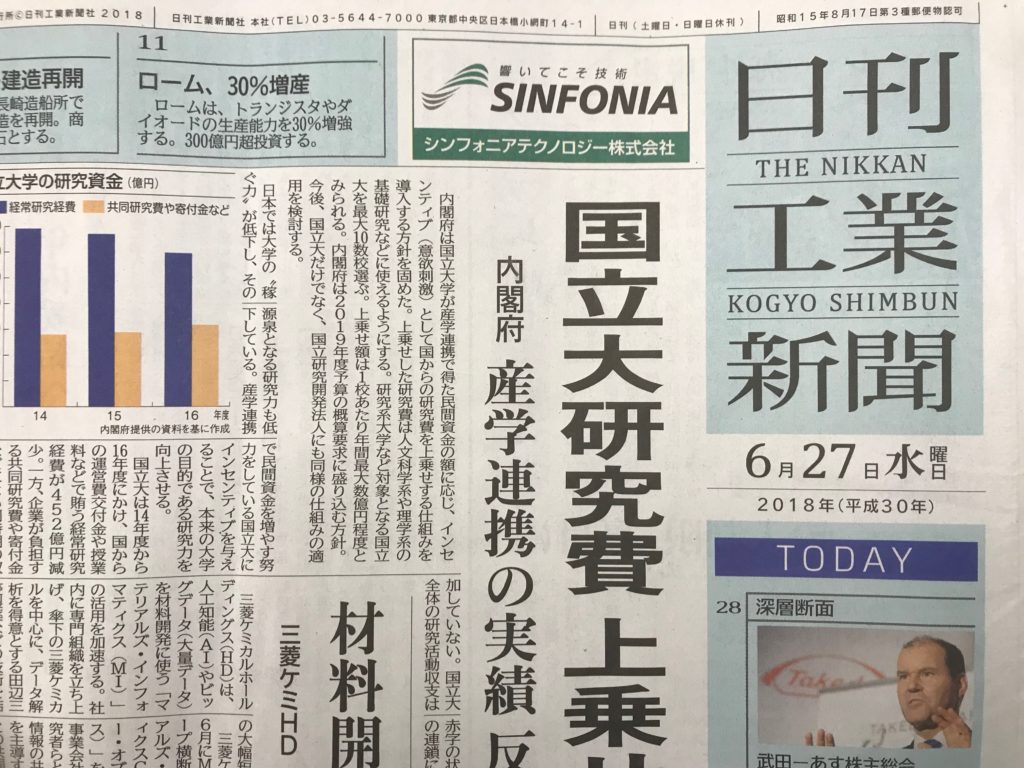 日刊工業新聞